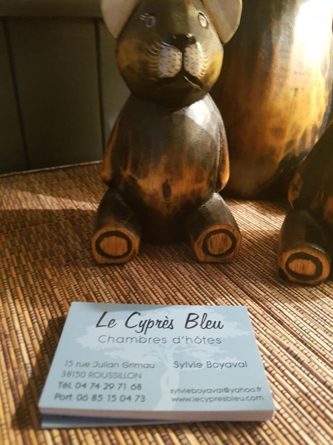 Chambre D'Hotes Le Cypres Bleu Roussillon  Εξωτερικό φωτογραφία